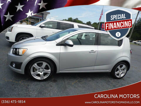 2015 Chevrolet Sonic for sale at Carolina Motors in Thomasville NC