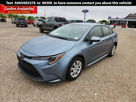 2022 Toyota Corolla for sale at POLLARD PRE-OWNED in Lubbock TX