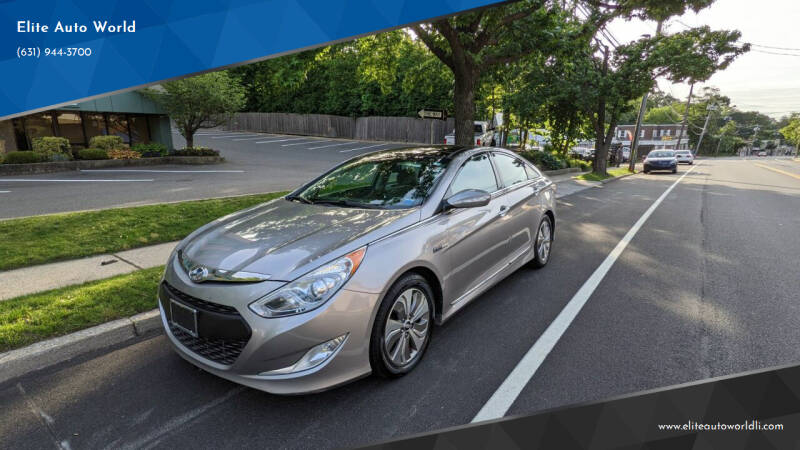 2013 Hyundai Sonata Hybrid for sale at Elite Auto World in East Meadow NY
