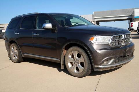 2014 Dodge Durango for sale at Lipscomb Auto Center in Bowie TX