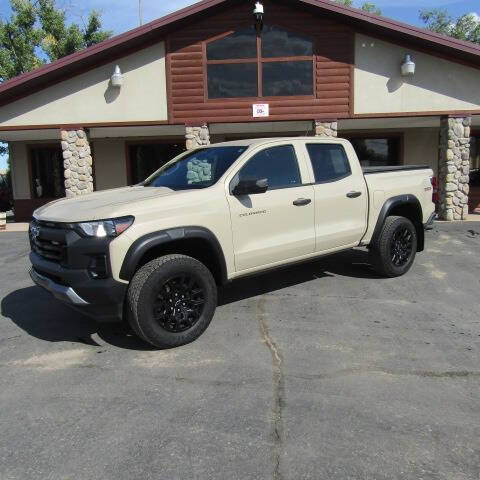 Used 2024 Chevrolet Colorado Trail Boss with VIN 1GCPTEEK4R1150309 for sale in Sheridan, WY