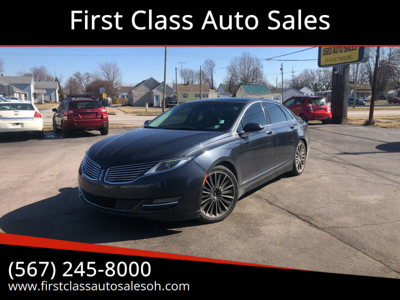 2013 Lincoln MKZ for sale at First Class Auto Sales in Fostoria OH