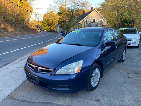 2007 Honda Accord for sale at MILL STREET AUTO SALES LLC in Vernon CT