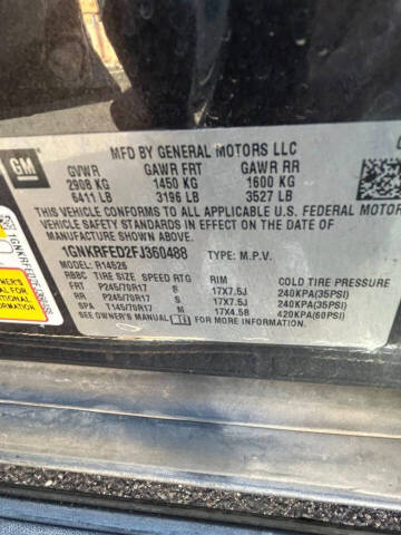 2015 Chevrolet Traverse LS