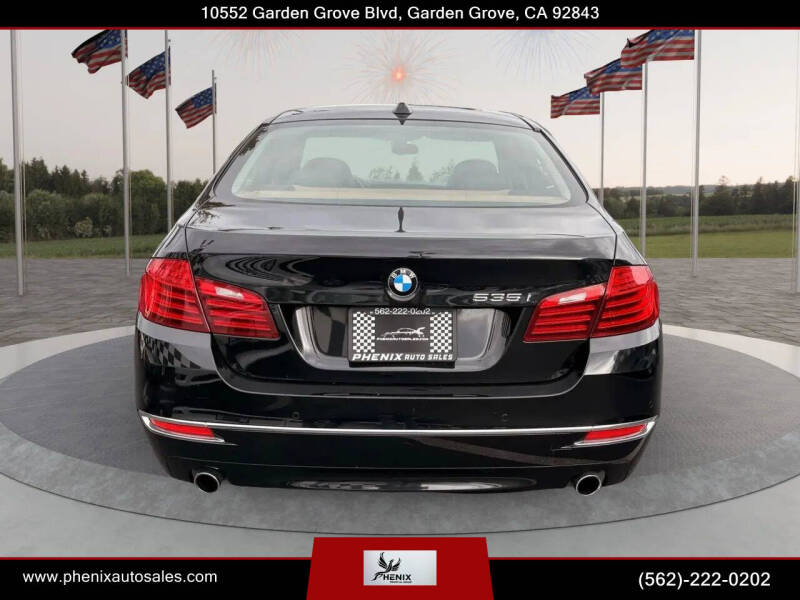 2016 BMW 5 Series 535i