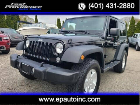 2017 Jeep Wrangler for sale at East Providence Auto Sales in East Providence RI