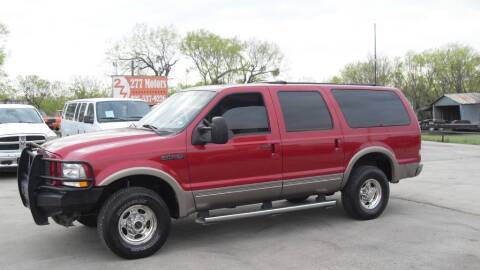 2004 Ford Excursion for sale at 277 Motors in Hawley TX