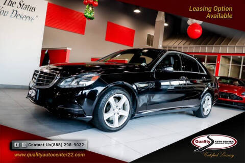 2015 Mercedes-Benz E-Class for sale at Quality Auto Center of Springfield in Springfield NJ