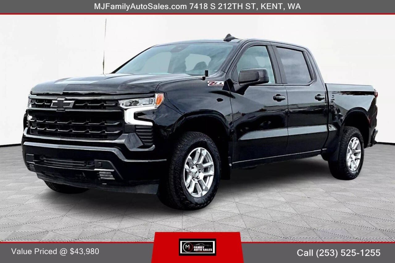 2022 Chevrolet Silverado 1500 for sale at MJ FAMILY AUTO SALES in Kent, WA