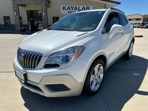 2016 Buick Encore for sale at KAYALAR MOTORS SUPPORT CENTER in Houston TX