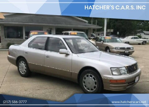 1995 Lexus LS 400 for sale at HATCHER'S C.A.R.S. Inc in Mahomet IL