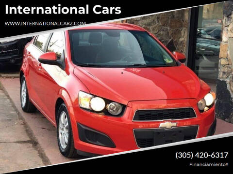 2012 Chevrolet Sonic for sale at Florida International Cars in Miramar FL