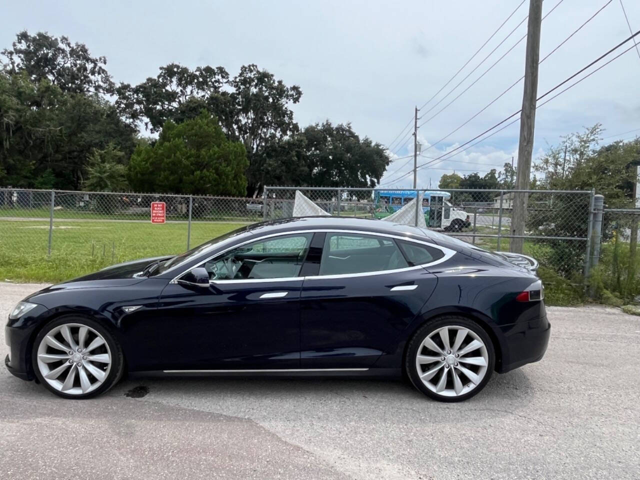 2013 Tesla Model S for sale at Hobgood Auto Sales in Land O Lakes, FL