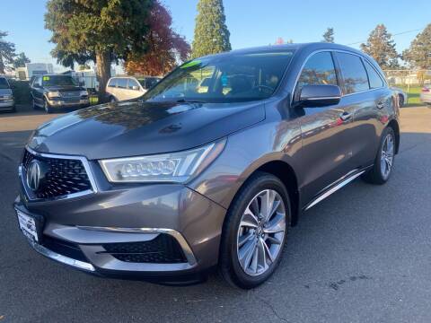 2017 Acura MDX for sale at Pacific Auto LLC in Woodburn OR