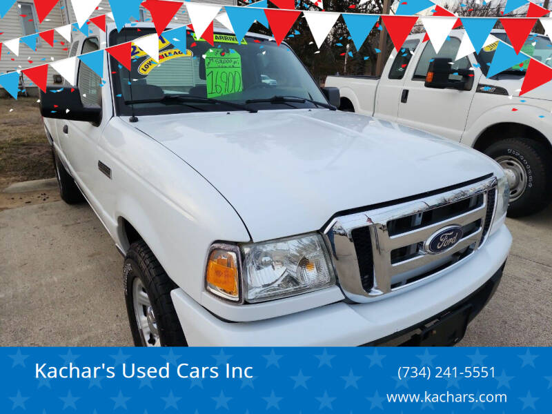 2011 Ford Ranger for sale at Kachar's Used Cars Inc in Monroe MI