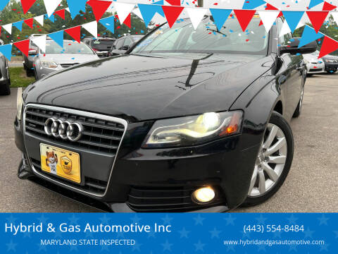 2011 Audi A4 for sale at Hybrid & Gas Automotive Inc in Aberdeen MD