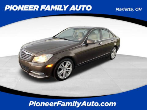 2013 Mercedes-Benz C-Class for sale at Pioneer Family Preowned Autos of WILLIAMSTOWN in Williamstown WV