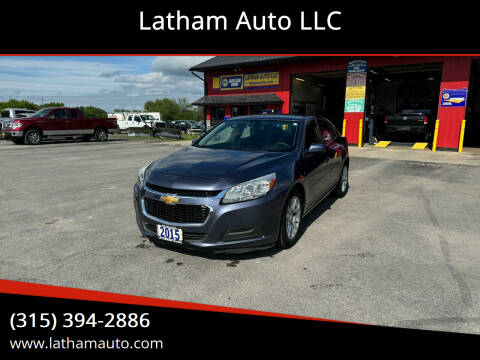 2015 Chevrolet Malibu for sale at Latham Auto LLC in Ogdensburg NY