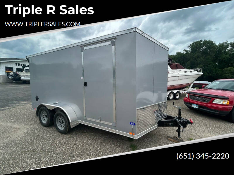 2024 MTI  7x14 Enclosed  for sale at Triple R Sales in Lake City MN