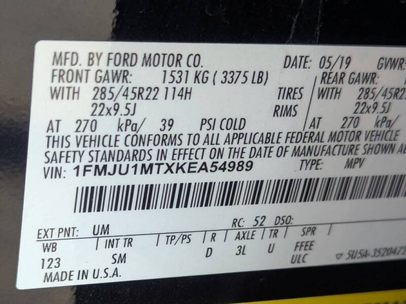 2019 Ford Expedition Platinum