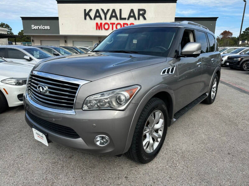 2013 Infiniti QX56 for sale at KAYALAR MOTORS in Houston TX