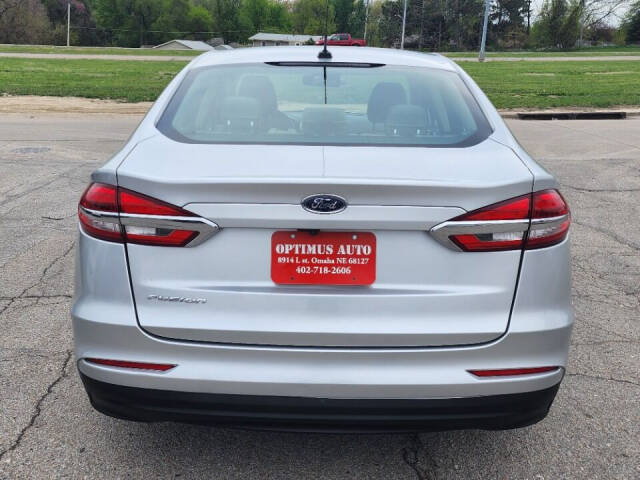 2019 Ford Fusion for sale at Optimus Auto in Omaha, NE