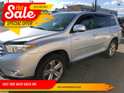 2012 Toyota Highlander for sale at EAST SIDE AUTO SALES INC in Paterson NJ