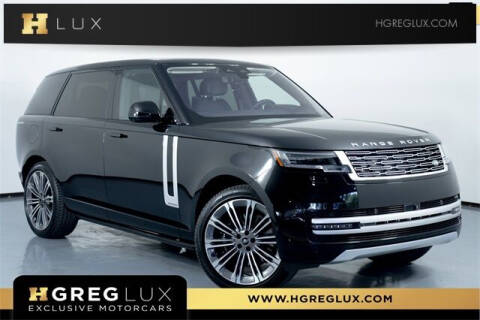 2023 Land Rover Range Rover for sale at HGREG LUX EXCLUSIVE MOTORCARS in Pompano Beach FL
