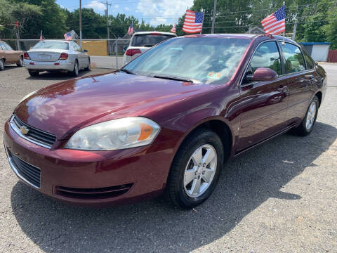 2007 Chevrolet Impala for sale at Lance Motors in Monroe Township NJ