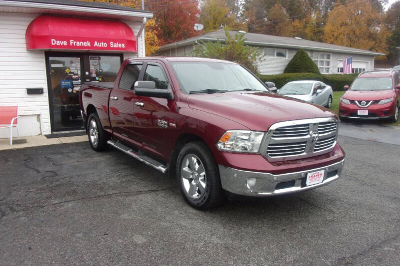 2017 RAM 1500 for sale at Dave Franek Automotive in Wantage NJ