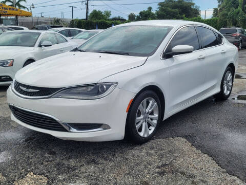 2015 Chrysler 200 for sale at Marin Auto Club Inc in Miami FL