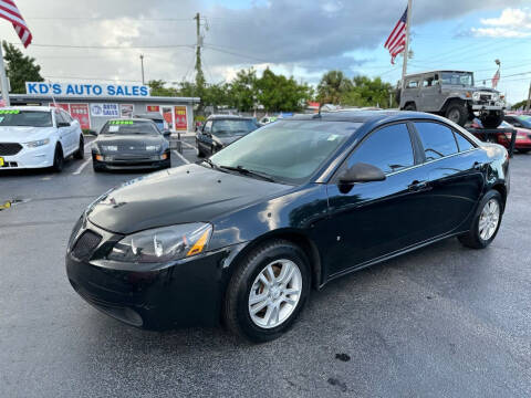 2008 Pontiac G6 for sale at KD's Auto Sales in Pompano Beach FL