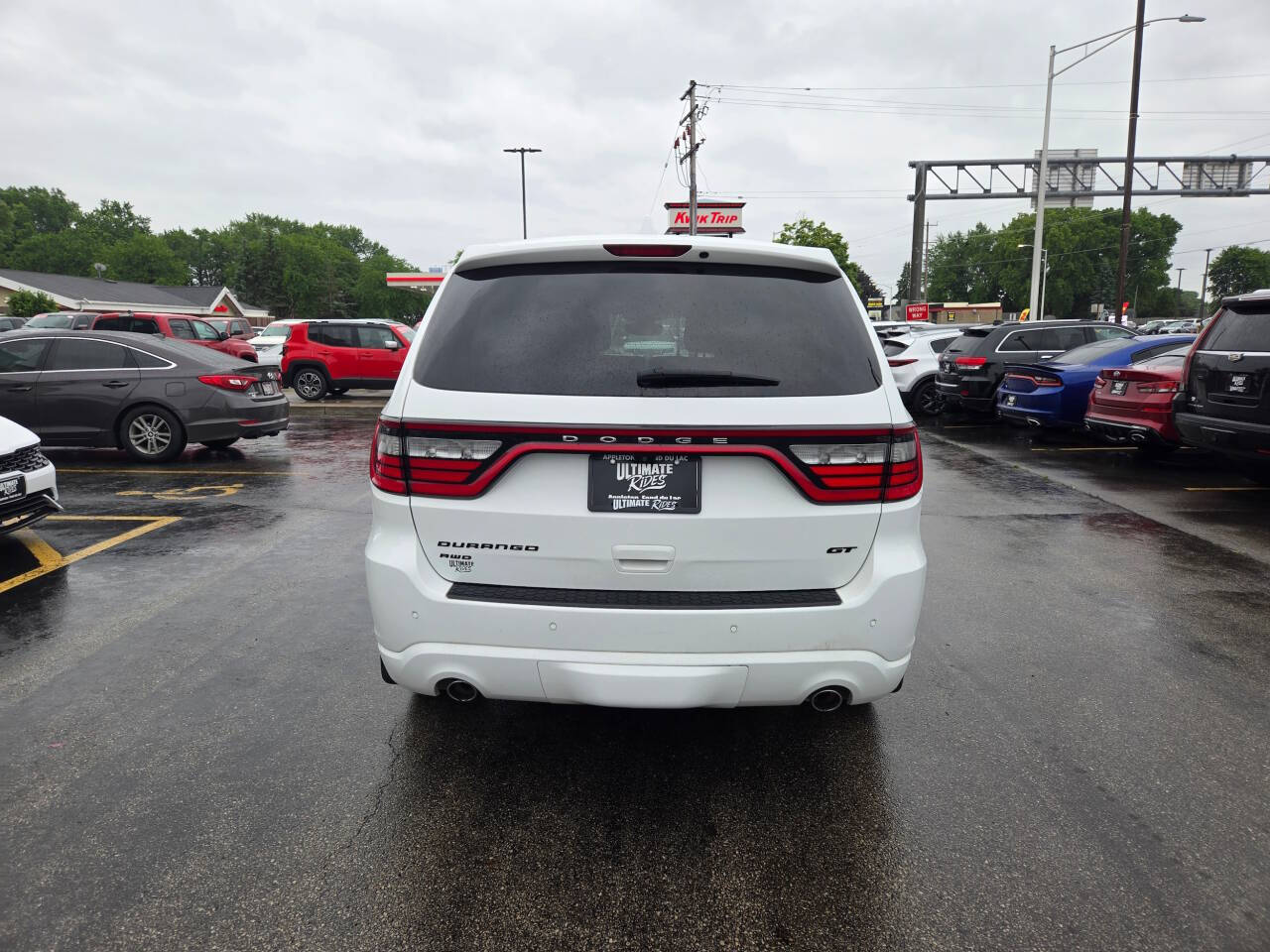 White 2017 Dodge Durango GT AWD GT 4dr SUV 11