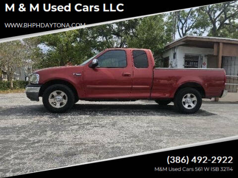 2002 Ford F-150 for sale at M & M Used Cars LLC in Daytona Beach FL