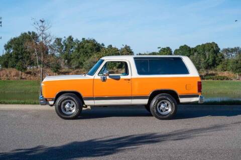 1990 Dodge Ramcharger for sale at Haggle Me Classics in Hobart IN