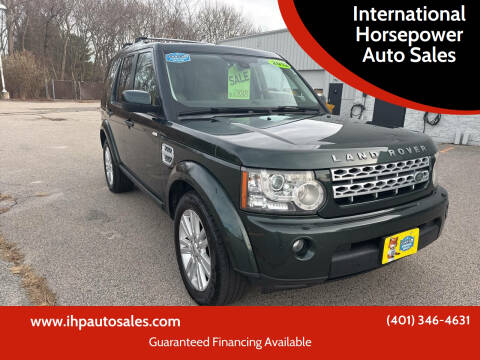 2012 Land Rover LR4 for sale at International Horsepower Auto Sales in Warwick RI