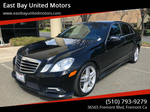 2011 Mercedes-Benz E-Class for sale at East Bay United Motors in Fremont CA