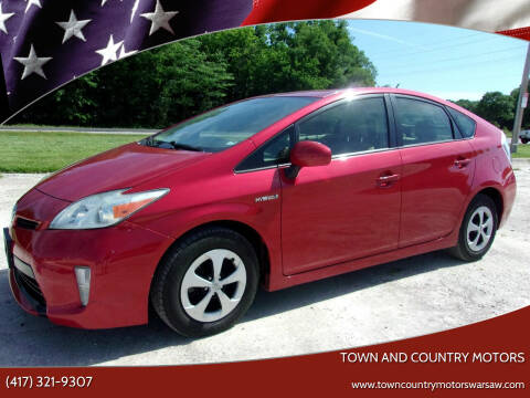 2014 Toyota Prius for sale at Town and Country Motors in Warsaw MO