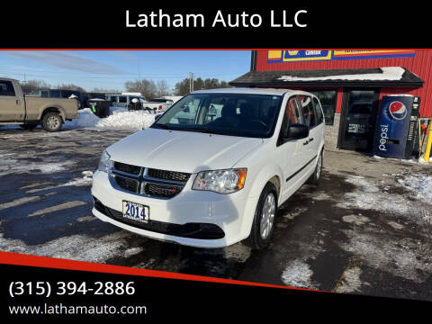 2014 Dodge Grand Caravan for sale at Latham Auto LLC in Ogdensburg NY