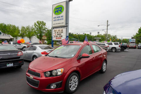 2015 Chevrolet Sonic for sale at Rite Ride Inc in Murfreesboro TN