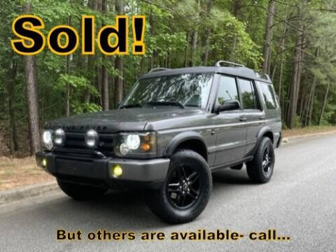 2003 Land Rover Discovery for sale at ATLANTA ON WHEELS, LLC in Lithonia GA