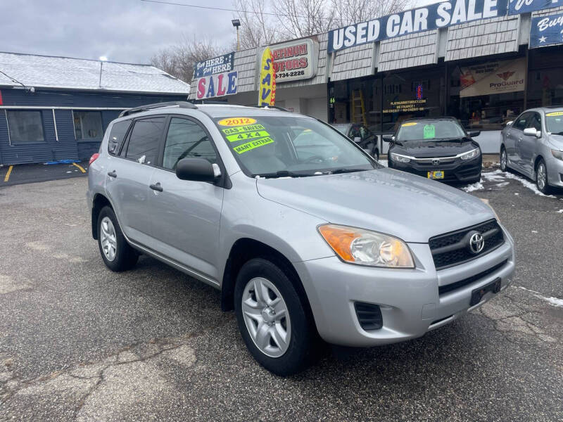 2012 Toyota RAV4 for sale at Platinum Motors Auto Sales in Ansonia CT