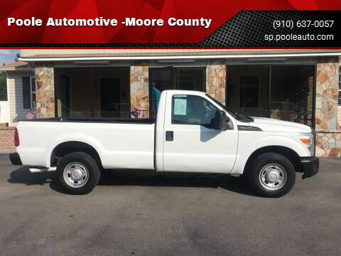 2012 Ford F-350 Super Duty for sale at Poole Automotive in Laurinburg NC
