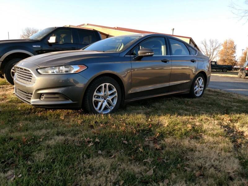 2014 Ford Fusion for sale at KW TRUCKING OF KS in Saint Paul KS