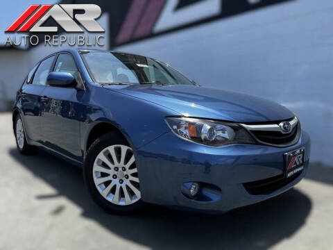 2010 Subaru Impreza for sale at Auto Republic Cypress in Cypress CA