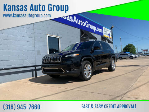 2014 Jeep Cherokee for sale at Kansas Auto Group in Wichita KS
