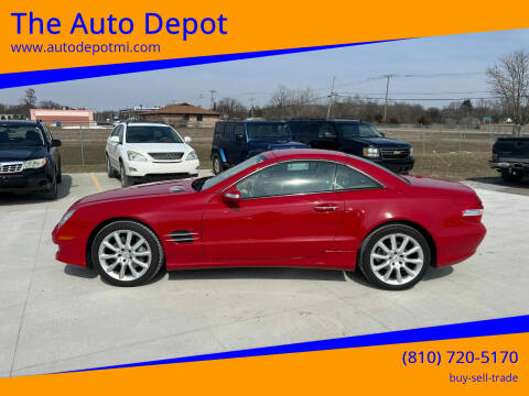 2007 Mercedes-Benz SL-Class for sale at The Auto Depot in Mount Morris MI