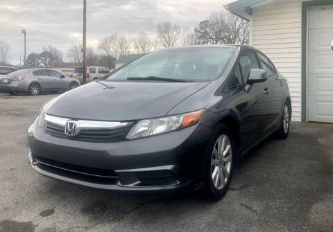 2012 Honda Civic for sale at Morristown Auto Sales in Morristown TN