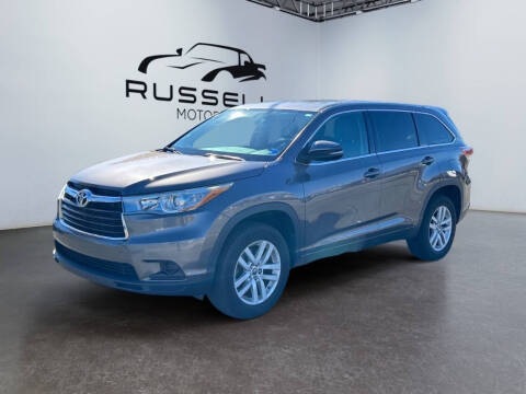 2016 Toyota Highlander LE