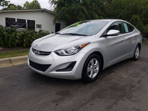 2015 Hyundai Elantra for sale at TR MOTORS in Gastonia NC